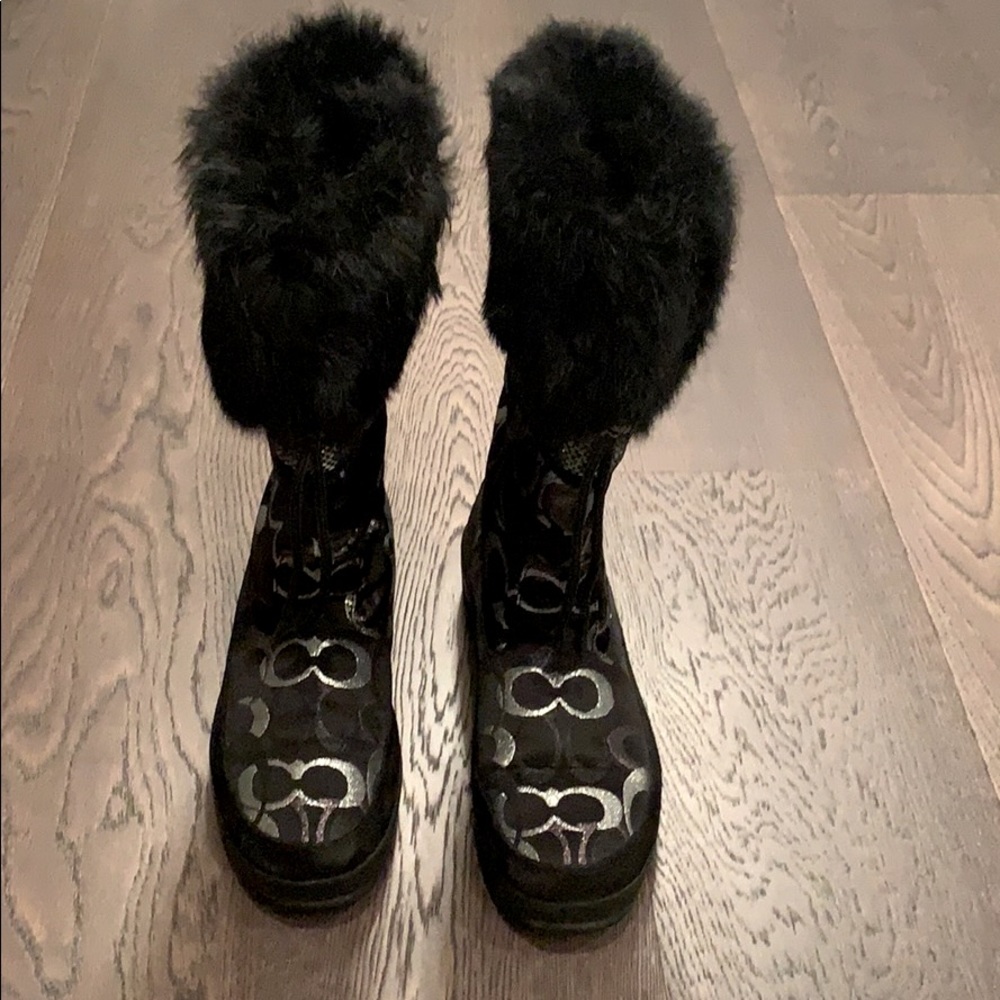 COACH winter boots